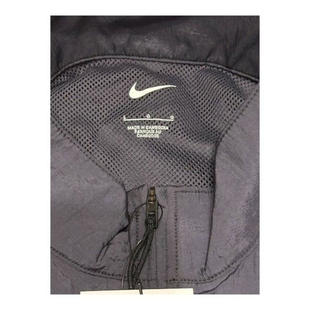Nike Training City‎ Ready Repel Navy Short Sleeve Jacket Vest Women's Large NEW - Picture 7 of 13